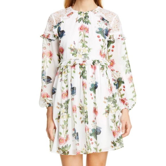 Ted Baker London Dresses & Skirts - SOLD Ted Baker London Maryam Oracle Floral Dress